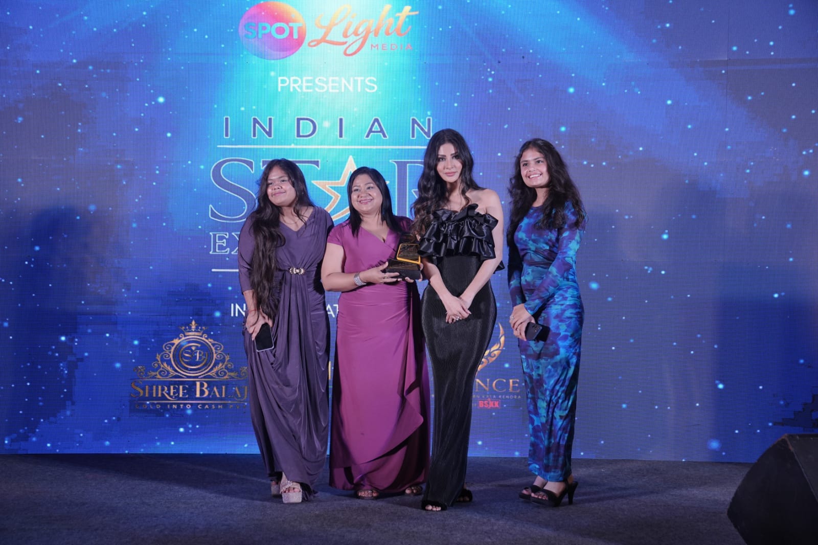 Spotlight Media Grand Gala Stage Ceremony with Celebrity Chief Guest Mouni Roy